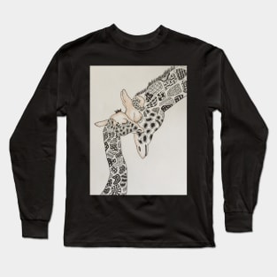 Mama & Baby Giraffe Long Sleeve T-Shirt